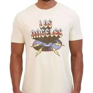LUCKY BRAND Los Angeles Records Shirt Men's Size L Casual Skater Street NWT‎